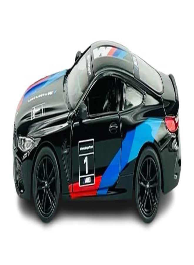 KITMEER KINS MARTS BM M8 Competition Coupe Black 1:38 DIE CAST Metal Model Toy Car for Toddlers Kids Boys Girls, Gift (Black) - Image 4